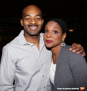 Brandon Victor Dixon and Audra McDonald @ BroadwayWorld Brandon Victor Dixon and Audra McDonald Photo