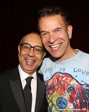 George C. Wolfe and Brian Stokes Mitchell @ BroadwayWorld George C. Wolfe and Brian Stokes Mitchell Photo