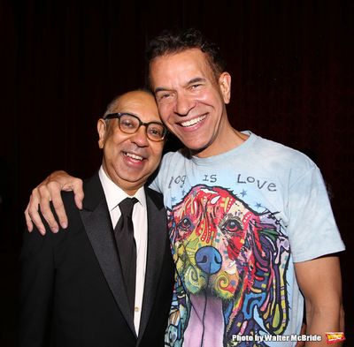 George C. Wolfe and Brian Stokes Mitchell  Photo