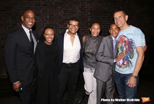 Allyson Stokes Mitchell, Ellington Stokes Mitchell and Brian Stokes Mitchell with family @ BroadwayWorld Allyson Stokes Mitchell, Ellington Stokes Mitchell and Brian Stokes Mitchell with fam Photo