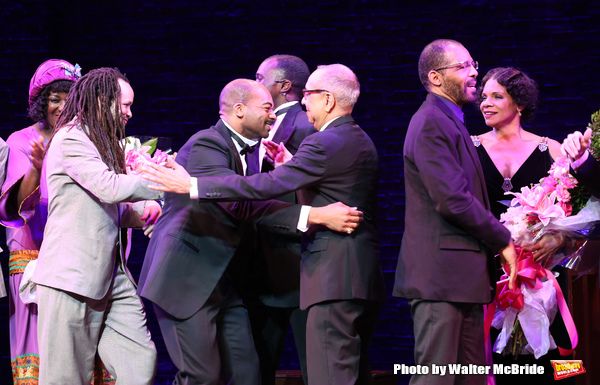 Amber Iman, Savion Glover, Brandon Victor Dixon, Joshua Henry, George C. Wolfe, Daryl Photo