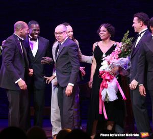 Brandon Victor Dixon, Joshua Henry, Savion Glover, George C. Wolfe, Audra McDonald, B Photo