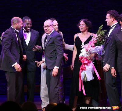 Brandon Victor Dixon, Joshua Henry, Savion Glover, George C. Wolfe, Audra McDonald, B Photo