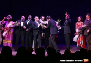 Amber Iman, Brandon Victor Dixon, Joshua Henry, Savion Glover, George C. Wolfe, Audra McDonald, Brian Stokes Mitchell, Billy Porter, Adrienne Warren, Brooks Ashmanskas with cast @ BroadwayWorld Amber Iman, Brandon Victor Dixon, Joshua Henry, Savion Glover, George C. Wolfe, Audra Photo