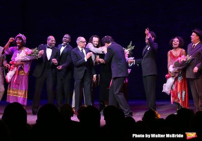 Amber Iman, Brandon Victor Dixon, Joshua Henry, Savion Glover, George C. Wolfe, Audra Photo