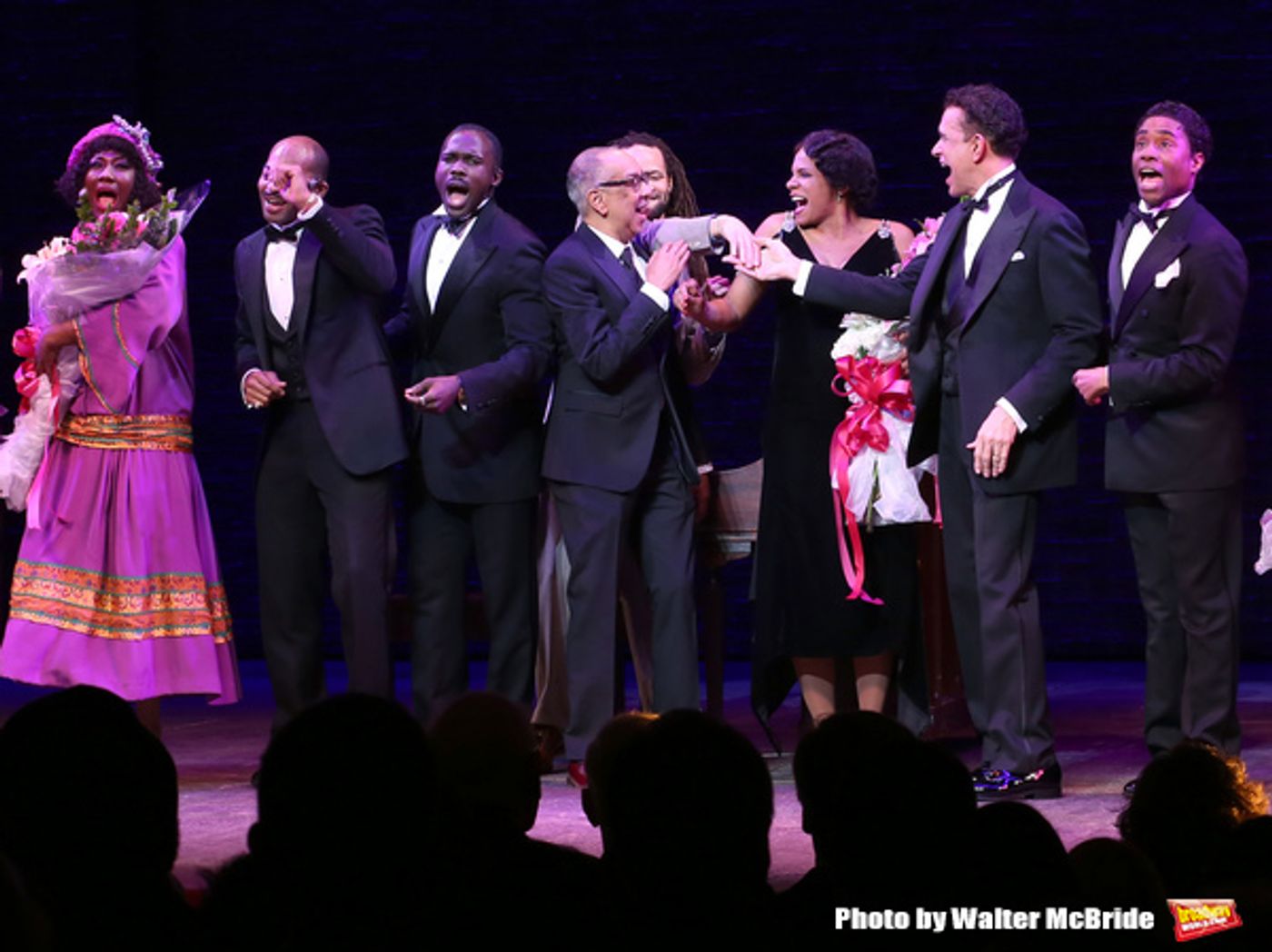 Photo Coverage: The SHUFFLE ALONG Cast Takes Opening Night Bows!  Image
