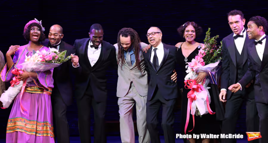 Photo Coverage: The SHUFFLE ALONG Cast Takes Opening Night Bows! Image