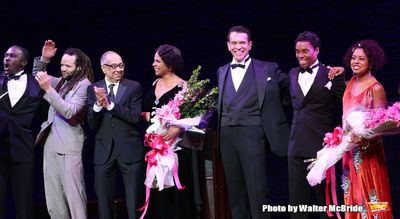 Joshua Henry, Savion Glover, George C. Wolfe, Audra McDonald, Brian Stokes Mitchell,  Photo