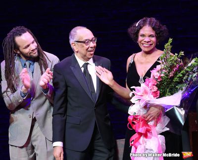 Savion Glover, George C. Wolfe and Audra McDonald  Photo