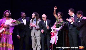 Amber Iman, Brandon Victor Dixon, Joshua Henry, Savion Glover, George C. Wolfe, Audra McDonald, Brian Stokes Mitchell, Billy Porter @ BroadwayWorld Amber Iman, Brandon Victor Dixon, Joshua Henry, Savion Glover, George C. Wolfe, Audra Photo