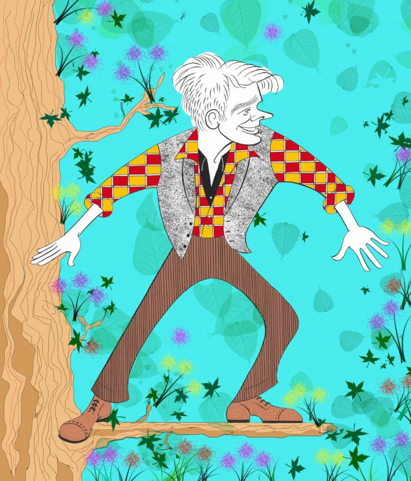 BWW Exclusive: Ken Fallin Draws the Stage - Andrew Keenan-Bolger in TUCK EVERLASTING  Image