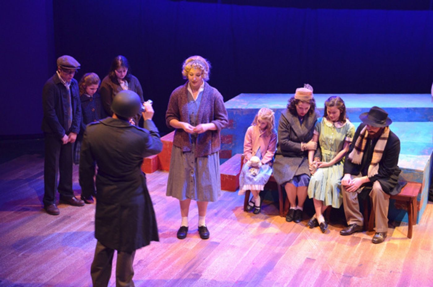 Photo Flash: First Look at Stages Theatre Company's NUMBER THE STARS Photo Flash: First Look at Stages Theatre Company's NUMBER THE STARS Image