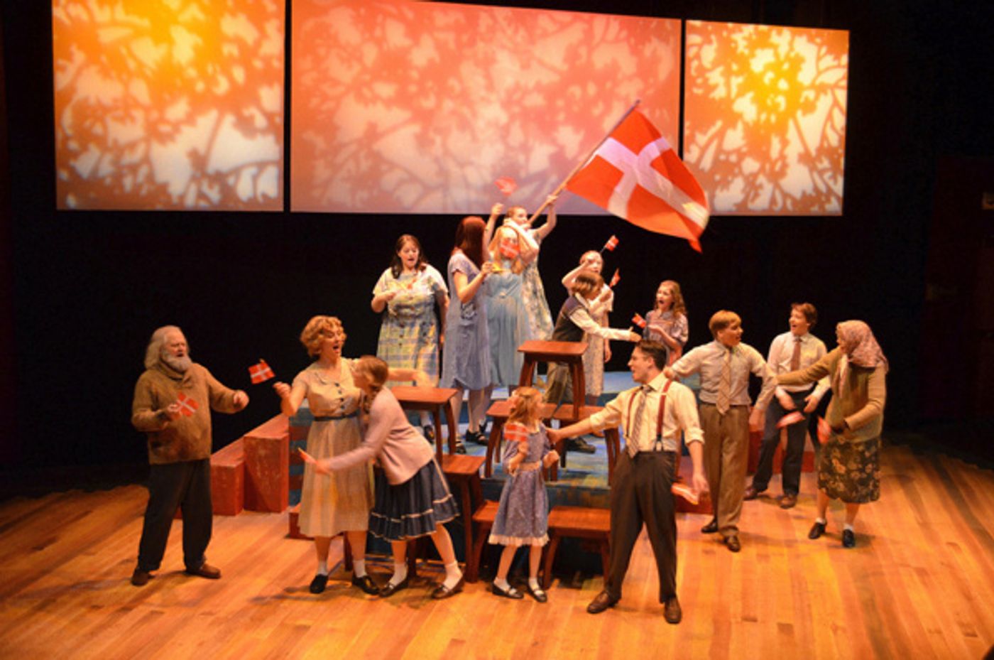 Photo Flash: First Look at Stages Theatre Company's NUMBER THE STARS Photo Flash: First Look at Stages Theatre Company's NUMBER THE STARS Image