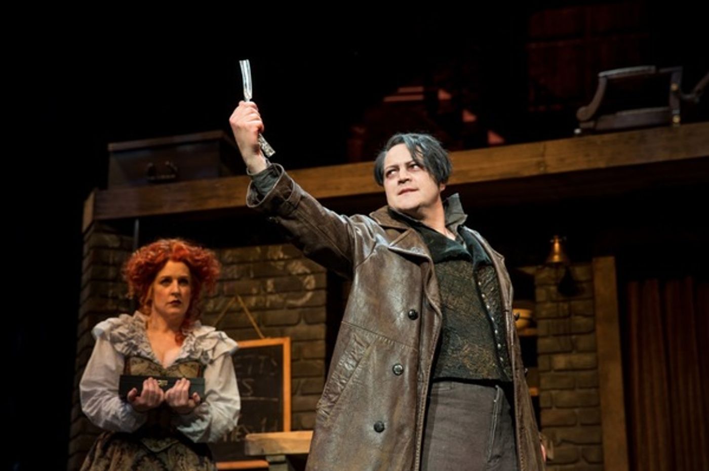 Photo Flash: First Look at Kevin McGuire, Linda Mugleston, Robert Petkoff and More in DCPA's SWEENEY TODD  Image