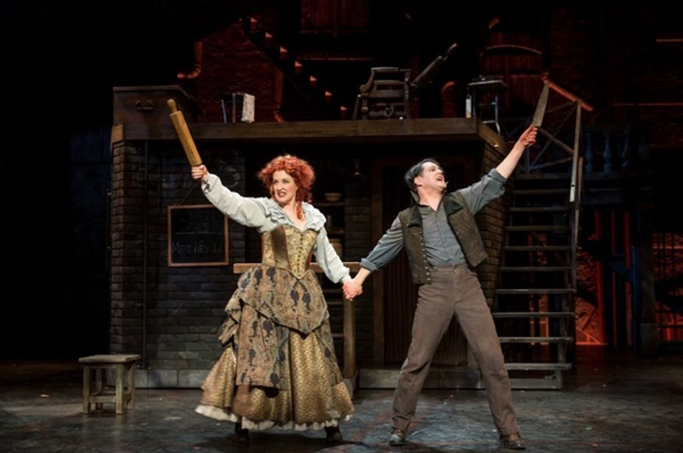 Photo Flash: First Look at Kevin McGuire, Linda Mugleston, Robert Petkoff and More in DCPA's SWEENEY TODD  Image