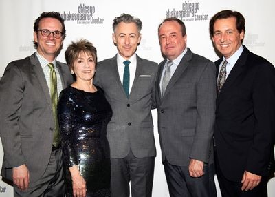 Chicago Shakespeare Creative Producer Rick Boynton, CST Artistic Director Barbara Gai Photo