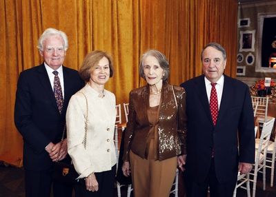 Malcolm and Virginia O'Hagan with Roger S. and Julie Baskes Photo