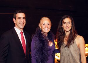 Andrew Levy with Chicago Shakespeare Board Member Judith Pierpont and Collin Levey. Photo by Michael Litchfield. @ BroadwayWorld Andrew Levy with Chicago Shakespeare Board Member Judith Pierpont and Collin Levey. P Photo
