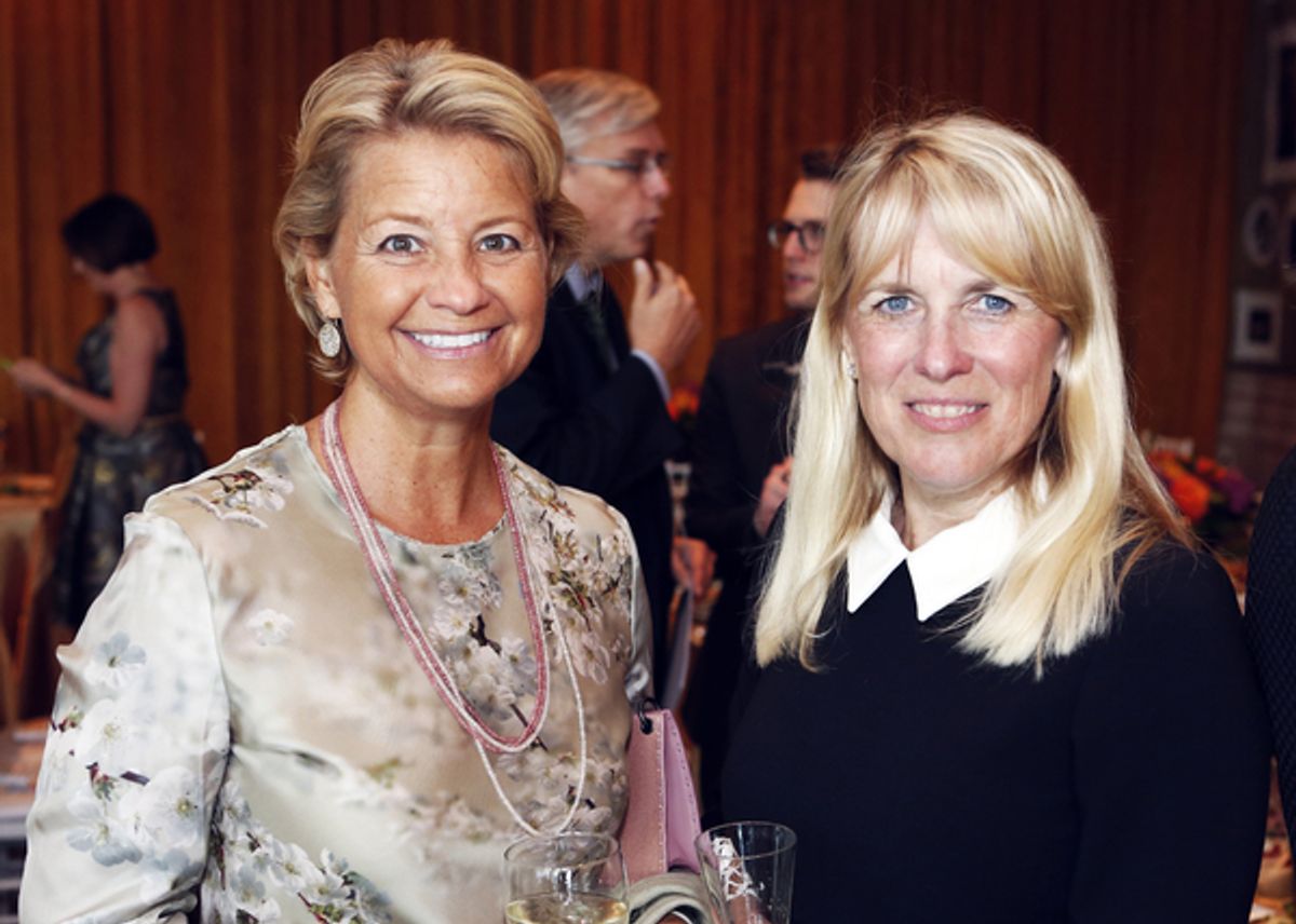 Melissa Waud and Lydia Porter at 