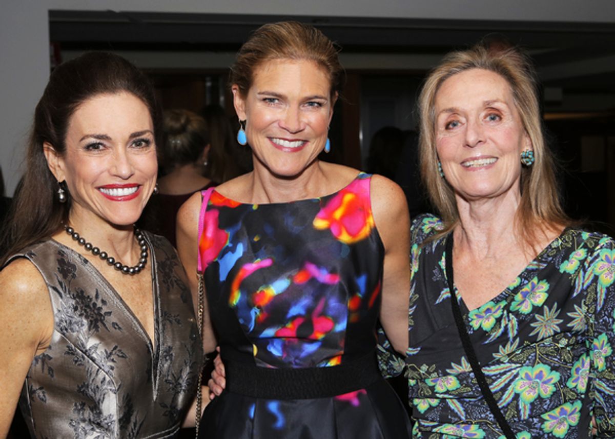 Jennifer Lansing, Barbara Malott Kizziah and  Chase Collins Levey at 