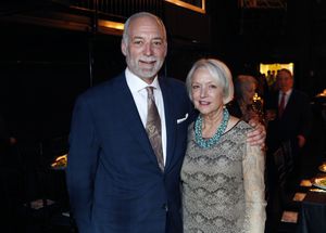 Chicago Shakespeare Board Member Kevin R. Evanich and his wife Joan. Photo by Michael Photo