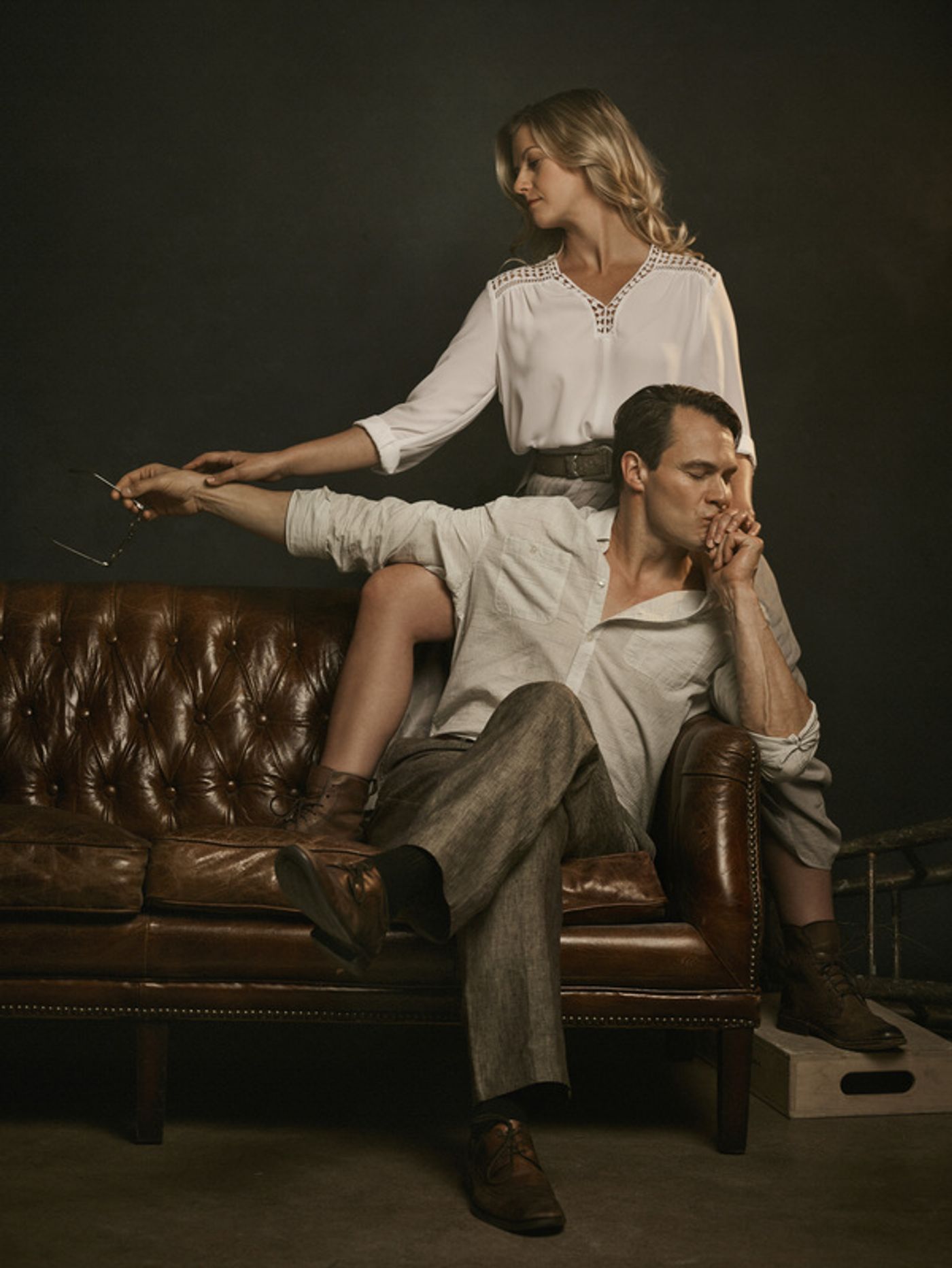 Photo Flash: First Look at Matt Bogart & Whitney Bashor in Costume for Off-Broadway's HIMSELF AND NORA  Image