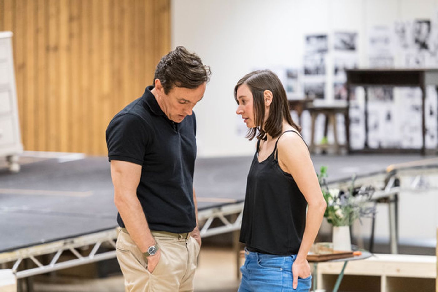 Photo Flash: In Rehearsal with Elizabeth McGovern, Ben Miles & More for National Theatre's SUNSET AT THE VILLA THALIA  Image