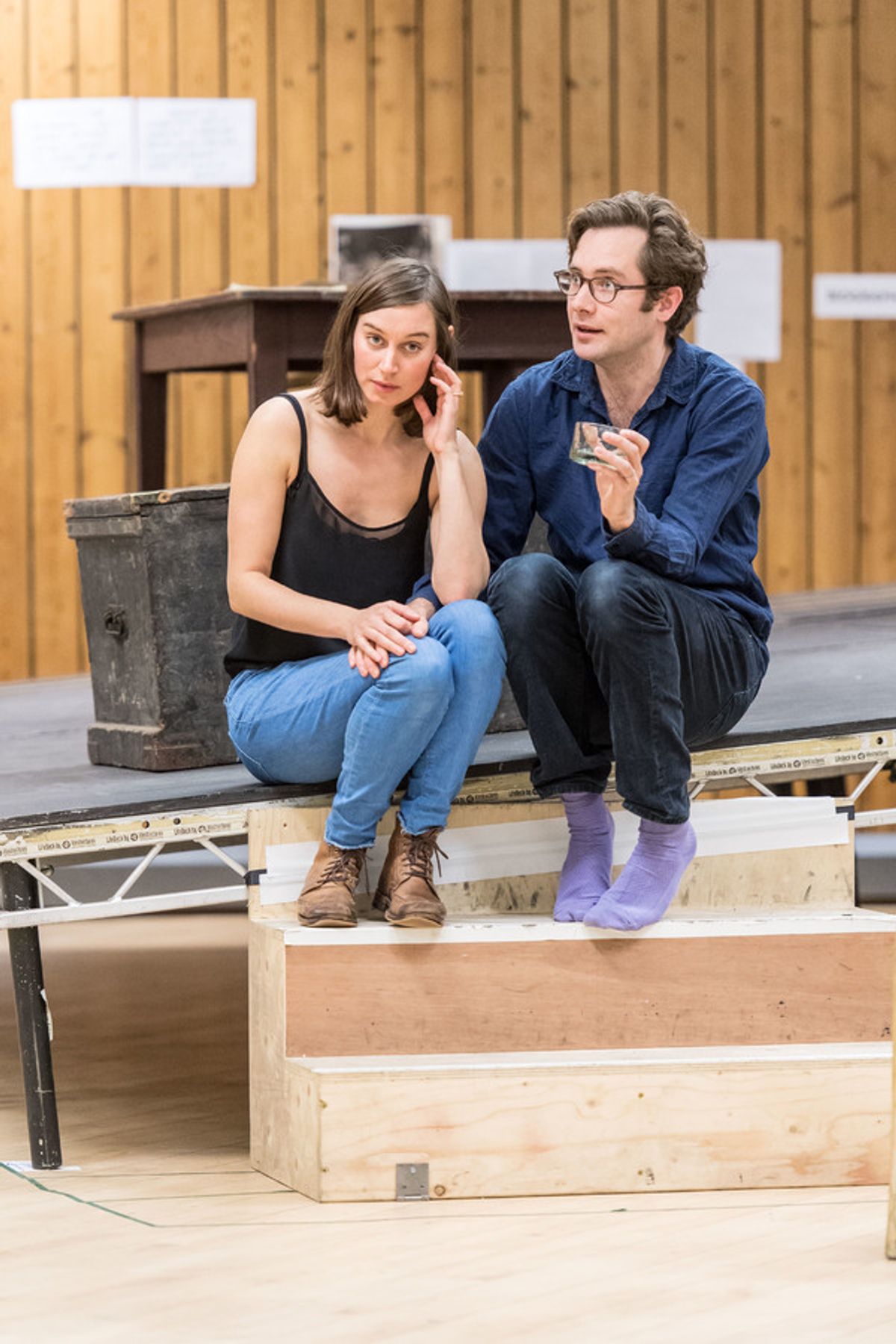 Pippa Nixon, Sam Crane at 