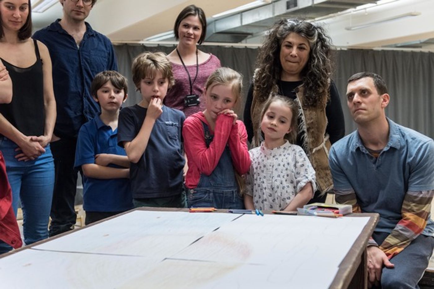 Photo Flash: In Rehearsal with Elizabeth McGovern, Ben Miles & More for National Theatre's SUNSET AT THE VILLA THALIA  Image