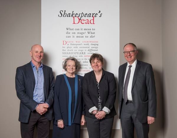 Simon Palfrey, Maggie Smith, Emma Smith and Richard Ovenden Photo