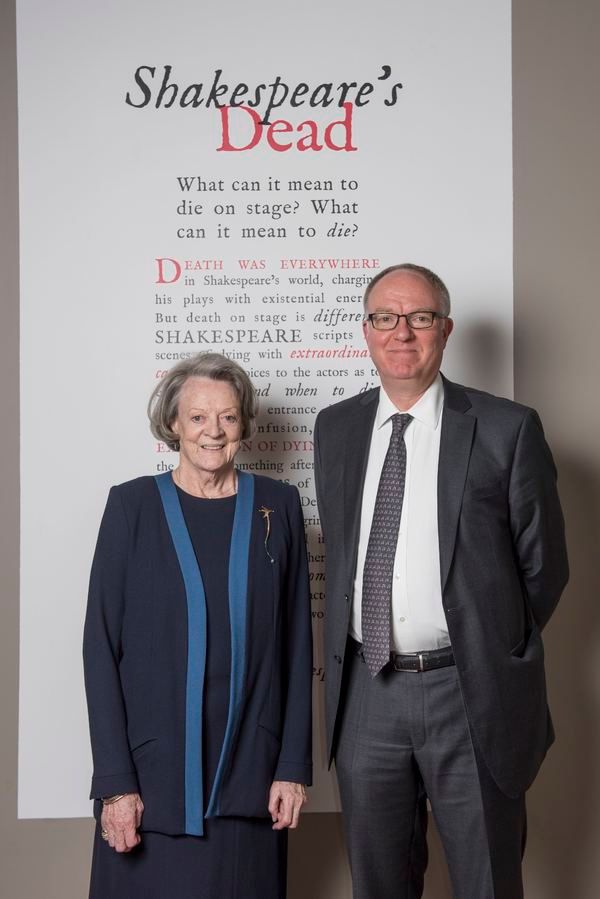 Photo Flash: Dame Maggie Smith Opens SHAKESPEARE'S DEAD Exhibition at Oxford  Image