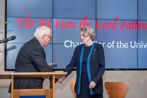 Photo Flash: Dame Maggie Smith Opens SHAKESPEARE'S DEAD Exhibition at Oxford  Image