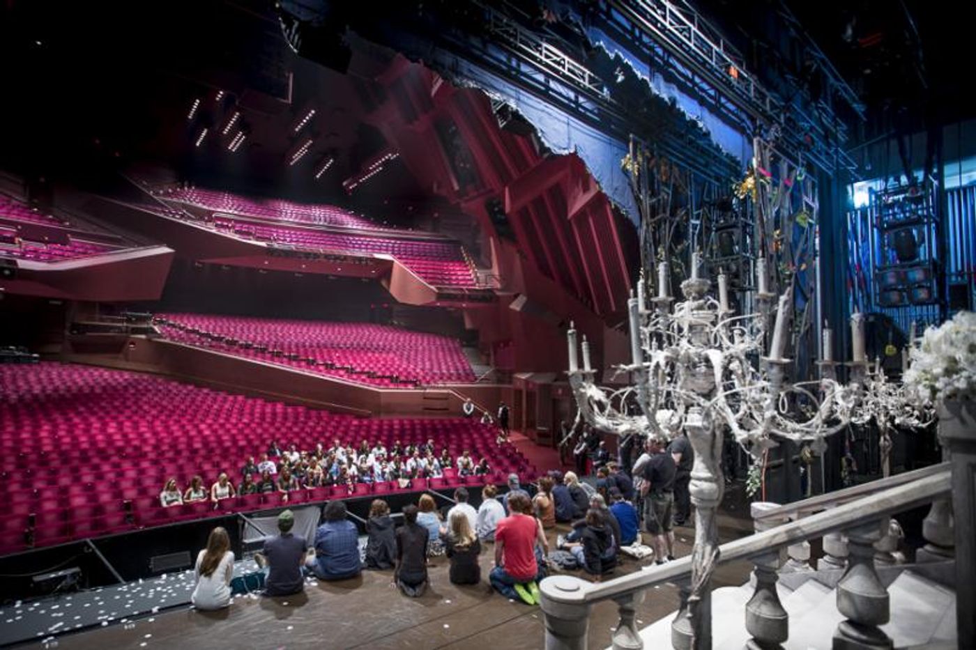 Photo Flash: USA Volleyball Visits Segerstrom Center for the Arts to See CINDERELLA!  Image