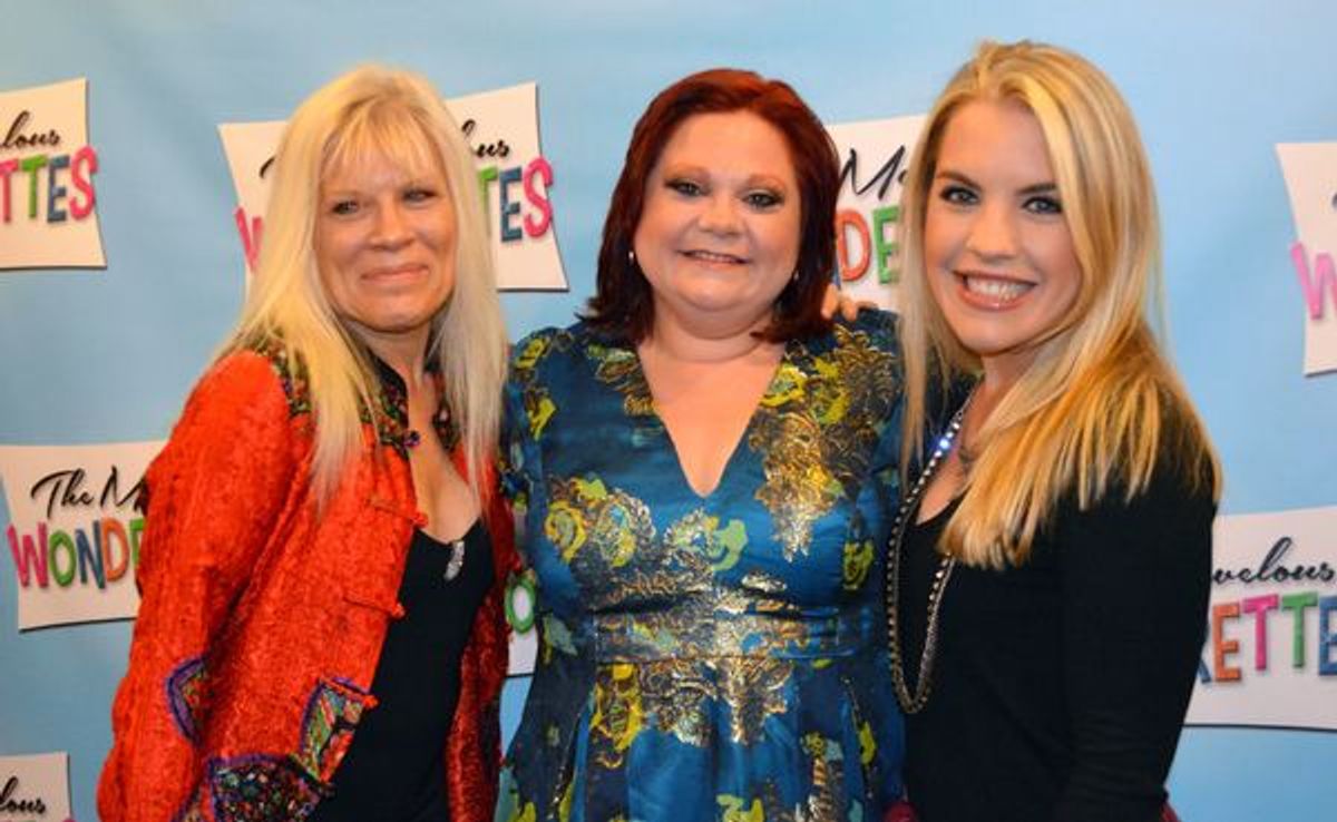 Ilene Kristen, Kathy Brier and Kristen Alderson at 