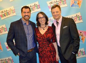 Susan Mosher, Jim Caruso and company Photo