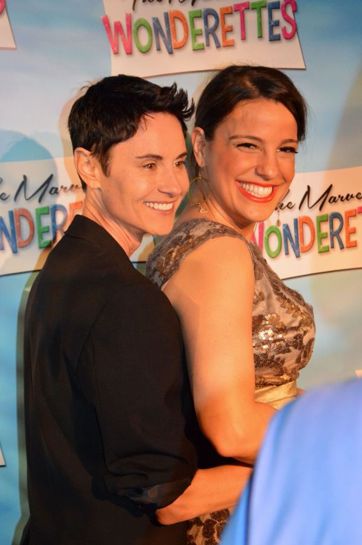 Beth Malone, Sally Schwab at 