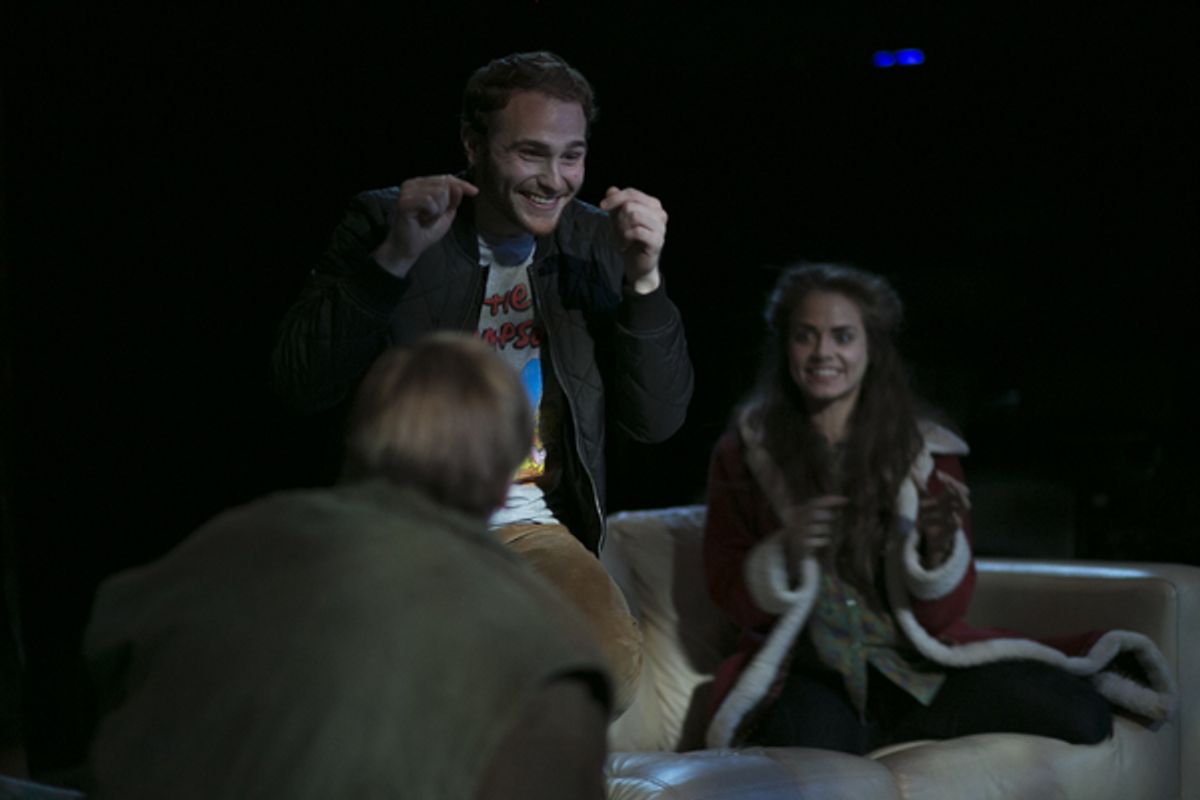 The cast of freeFall Theatre's 'MR. BURNS' at 