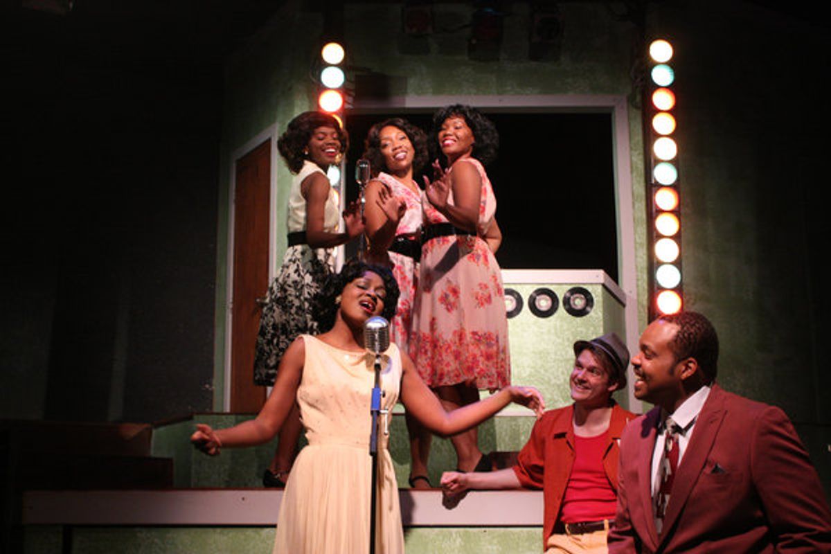 Jori Jackson, Johanna Nchekwube, Christian Houston, Ebony Marshall-Oliver, Kyle Igneczi, and Calvin Roberts at 