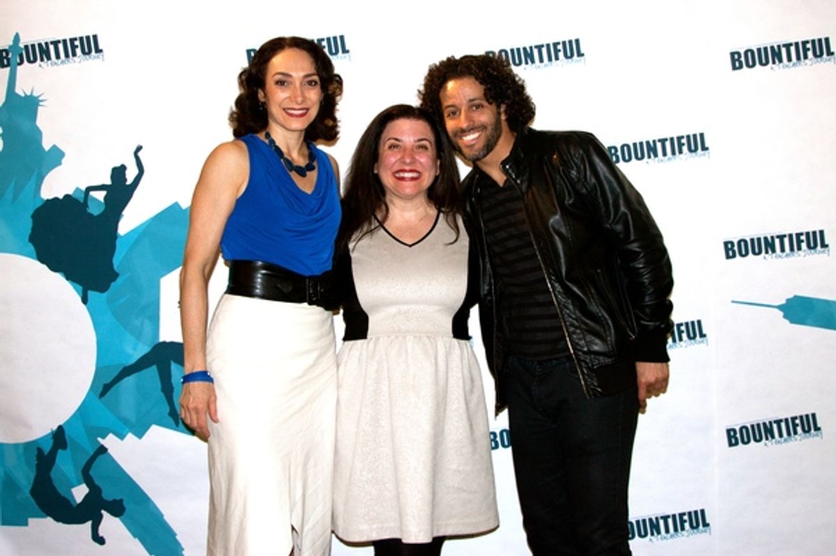 Gabriela Garcia, Lucille DiCampli and Luis Salgado at 