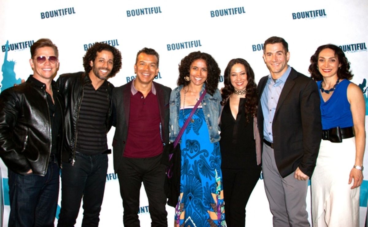 Jack Noseworthy, Luis Salgado, Sergio Trujillo, Liz Ramos, Valeria Cossu, Matthew Steffens and Gabriela Garcia at 