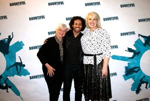 Luis Salgado and R.Evolucion Latina Advisors Maria DiDia and Stephanie Zeiler @ BroadwayWorld Luis Salgado and R.Evolucion Latina Advisors Maria DiDia and Stephanie Zeiler Photo