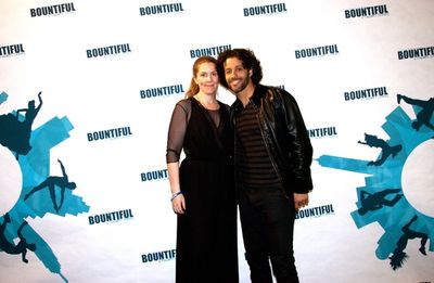 R.Evolucion Latina co-Aristic  Heather Hogan and Founder/ Luis Salgado Photo