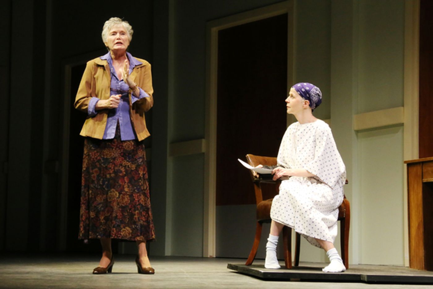 Photo Flash: Inside Look at NC Theatre's WIT Starring Kate Goehring and Daisy Eagan  Image