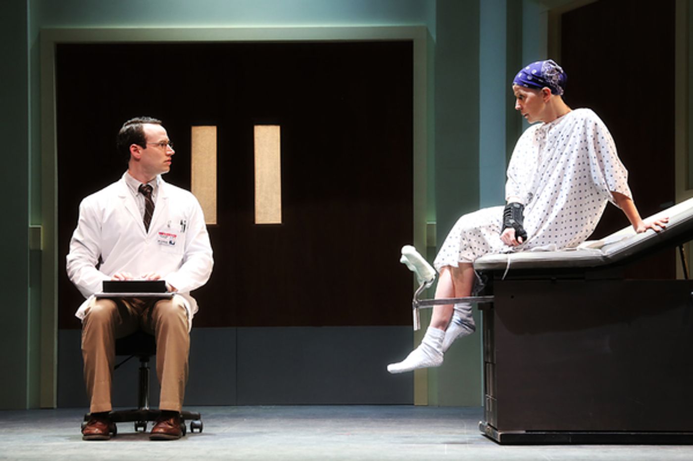 Photo Flash: Inside Look at NC Theatre's WIT Starring Kate Goehring and Daisy Eagan  Image