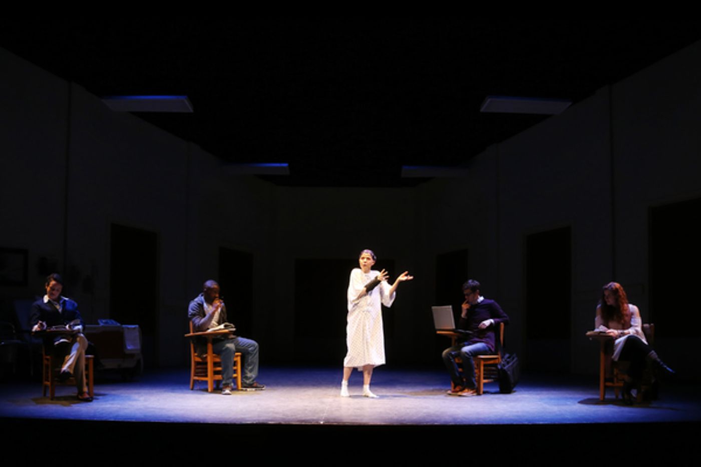Photo Flash: Inside Look at NC Theatre's WIT Starring Kate Goehring and Daisy Eagan  Image