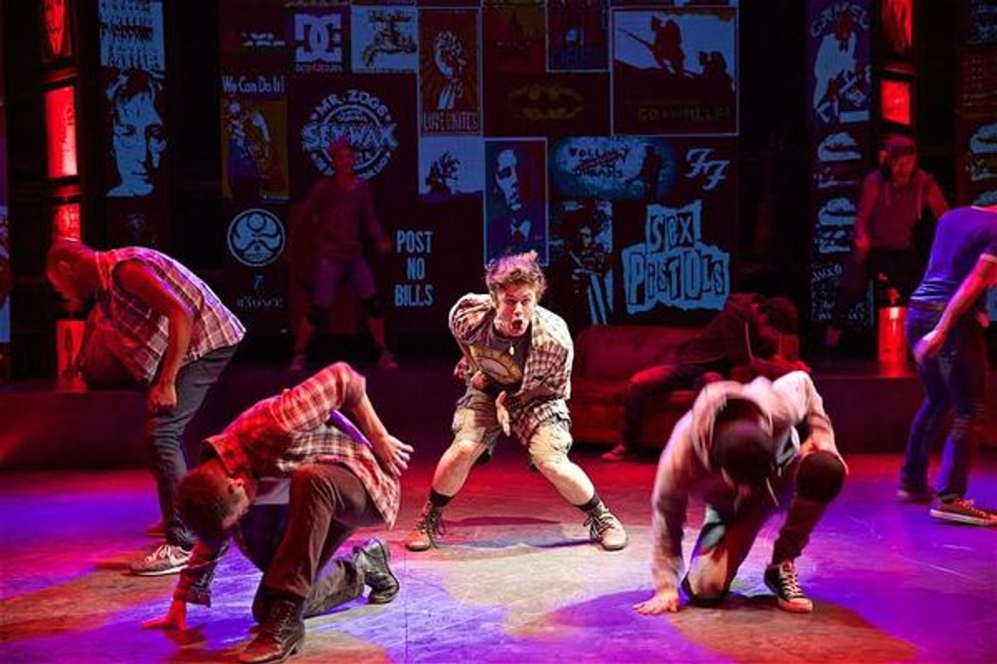 Photo Flash: Inside Look at La Mirada's AMERICAN IDIOT, Now in Performances!  Image