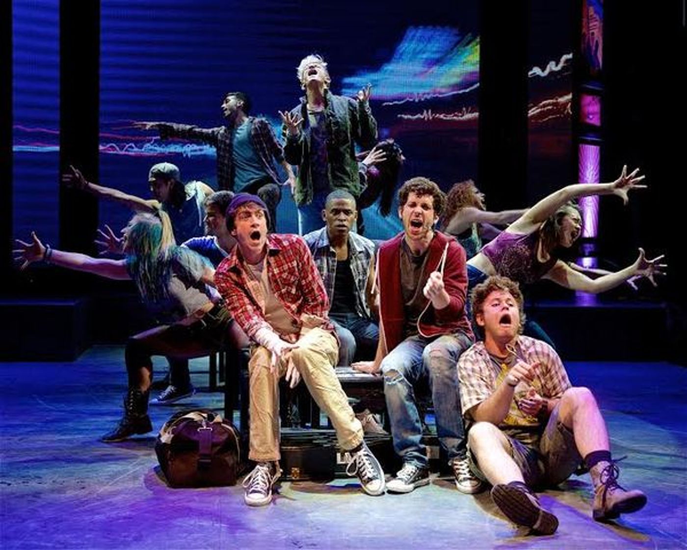 Photo Flash: Inside Look at La Mirada's AMERICAN IDIOT, Now in Performances!  Image