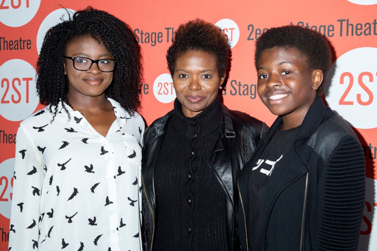LaChanze and her daughters at 
