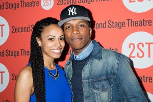 Nicolette Robinson, Leslie Odom, Jr. Photo