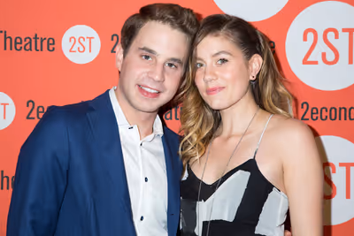 Ben Platt, Laura Dreyfuss Photo